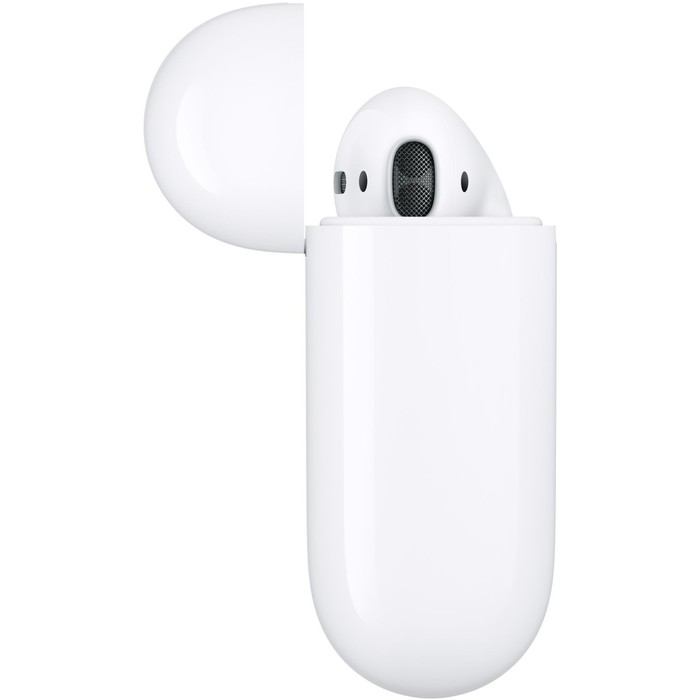 Гарнитура вкладыши Apple AirPods 2 A2032,A2031,A1602 белый беспроводные bluetooth в ушной раковине ( - фото 51627459