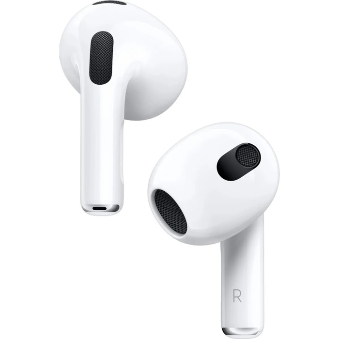 Гарнитура вкладыши Apple AirPods 3 A2565/A2564/A2566 MagSafe белый беспроводные bluetooth в ушной ра - фото 51627463