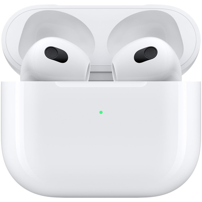 Гарнитура вкладыши Apple AirPods 3 A2565/A2564/A2566 MagSafe белый беспроводные bluetooth в ушной ра - фото 51627468