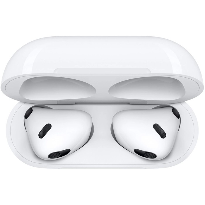 Гарнитура вкладыши Apple AirPods 3 A2565/A2564/A2897 Lightning белый беспроводные bluetooth в ушной - фото 51627473