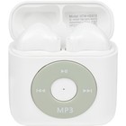 Наушники беспроводные Hiper TWS MP3 HDX15, вкладыши, TWS, BT 5.2, MP3-плеер, IP54, 35/320 мАч, белые 10718105 - фото 14028853