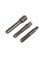 УЦЕНКА Набор адаптеров для торцевых головок ТУНДРА, SD, 1/2×75, 3/8 и 1/4" х 65 мм, 3 шт. - Фото 3