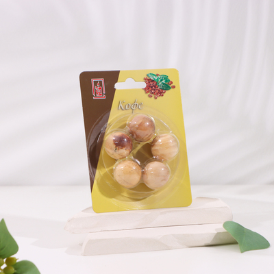 Аромашарики деревянные "Кофе", 15 шт, Богатство Аромата