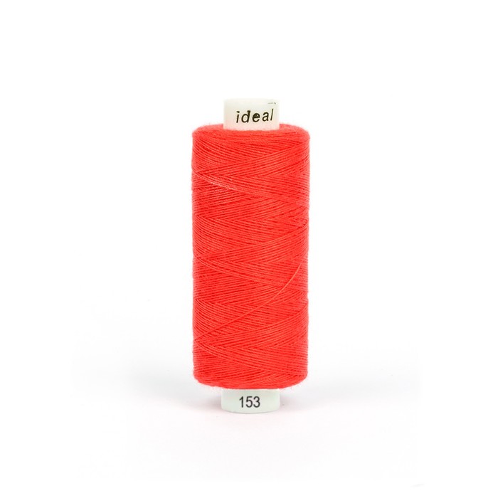 

Нитки Ideal 40/2, длина 366 м, цвет № 153 красный, 10 шт в уп