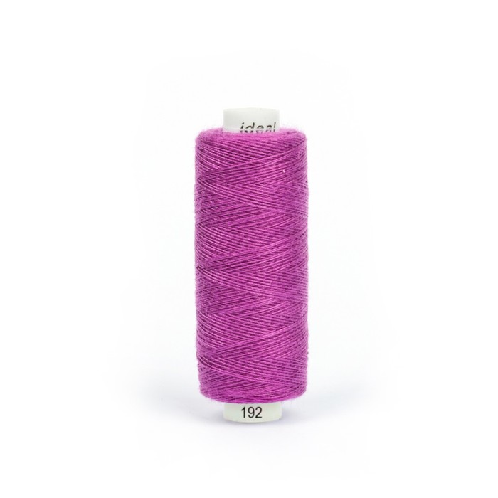 Нитки Ideal 40/2, длина 366 м, цвет № 192 фиолетовый, 10 шт в уп - Фото 1
