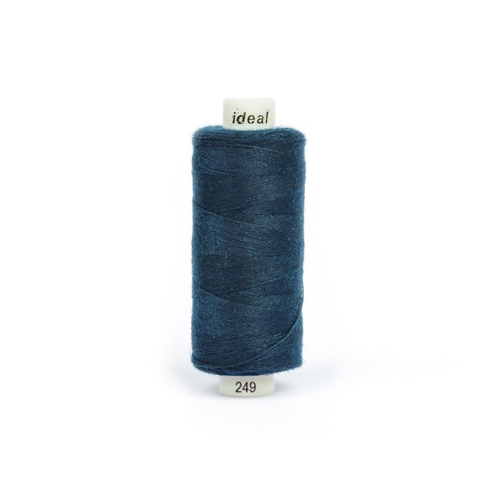 

Нитки Ideal 40/2, длина 366 м, цвет № 249 синий, 10 шт в уп