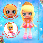 Игрушка в шаре «Новогодний сюрприз», на ленте, с куклой - Фото 2