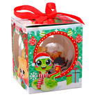 Игрушка в шаре «Новогодний сюрприз», на ленте, с куклой - Фото 7