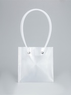 Пакет подарочный с квадратным дном, прозрачный, 13×13×13 см - Фото 3