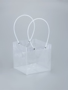 Пакет подарочный с квадратным дном, прозрачный ПП, 18×18×18 см - Фото 2