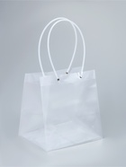 Пакет подарочный с квадратным дном, ПП прозрачный, 23×18×24 см - Фото 1