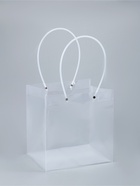 Пакет подарочный с квадратным дном, ПП прозрачный, 23×18×24 см - Фото 2