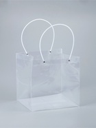 Пакет подарочный с квадратным дном, ПП прозрачный, 28×25×28 см - Фото 2