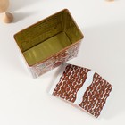 Шкатулка металл "Пряничный домик" 9х13х22 см - фото 25310102