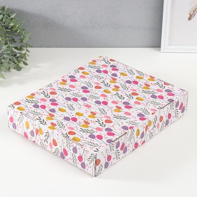 Шкатулка для хранения мелочей, украшений «Цветочные мотивы», металл, 10×6.5×3 см, МИКС