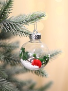 Ёлочные игрушки «Левин», шары новогодние, d=6 см, набор 6 шт. - Фото 2