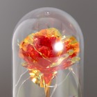 Ночник «Цветок» LED 3хAG10 красный 8,5х8,5х15,5см - Фото 3