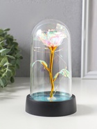 Фигурка светящаяся колба RISALUX «Цветок», LED-ночник, 3×AG10, белый, 8.5×8.5×15.5 см - Фото 8