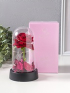 Фигурка светящаяся колба RISALUX «Красная роза», LED-ночник, 3×AG10, 8.5×8.5×15.5 см - Фото 13