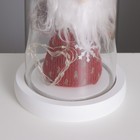 Ночник "Дед мороз" LED 3хААА красный 11х11х22,5см - Фото 4