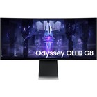 Монитор Samsung 34" Odyssey OLED G8 S34BG850SI серебристый OLED LED 21:9 M/M полуматовая HA   106692 - Фото 1