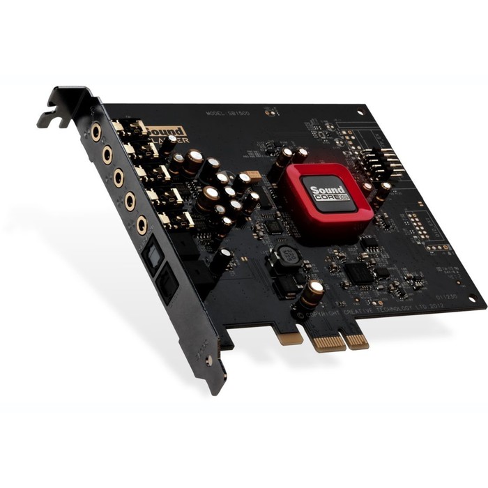 Звуковая карта Creative PCI-E Sound Blaster Z SE (Sound Core3D) 5.1 Ret - фото 51625532