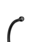 УЦЕНКА Смеситель для кухни ZEIN Z3743, «капелька», однорычажный, высота излива 26 см, черный 10718878