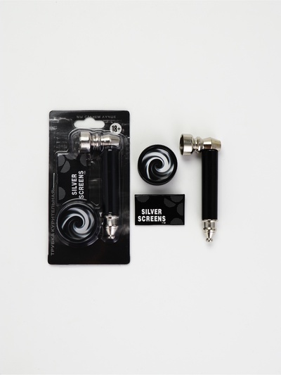 Трубка для курения «Живи в кайф», 12.5×6.5 см