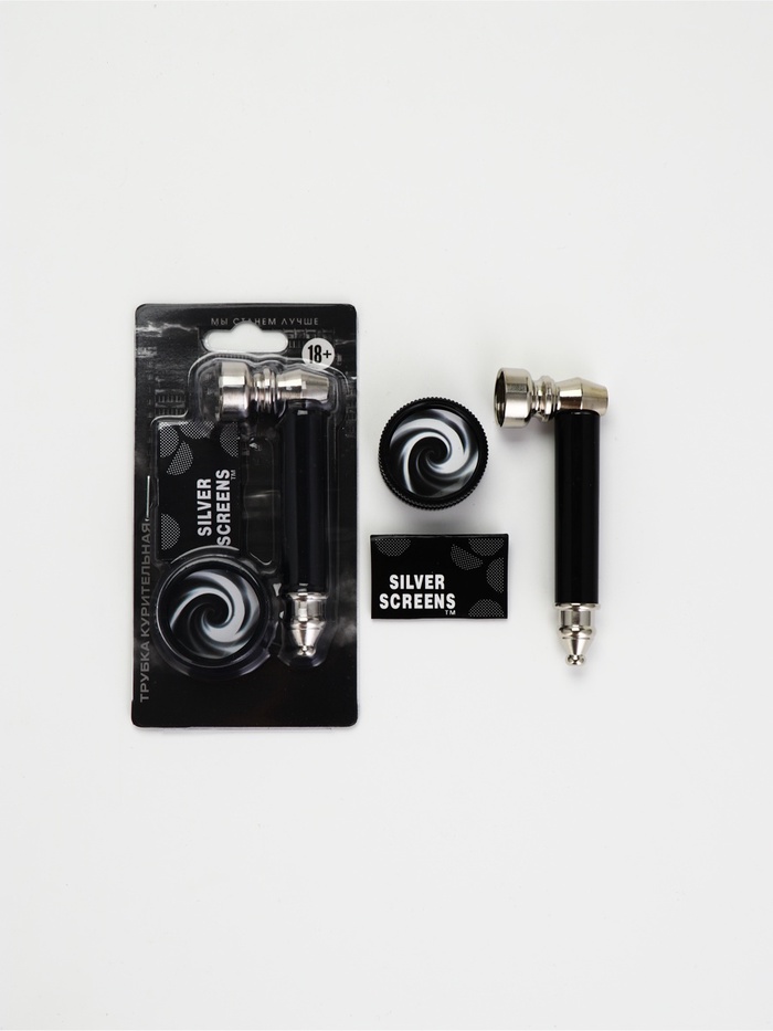 Трубка для курения «Живи в кайф», 12.5×6.5 см - Фото 1