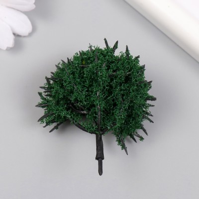 Искусственное растение для творчества пластик "Зелёное деревце" 6 см