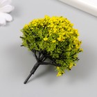 Искусственное растение для творчества пластик "Жёлтая акация" 9 см - Фото 2