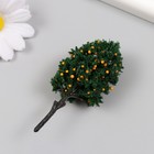 Искусственное растение для творчества пластик "Персиковое дерево" 8 см (комплект 4 шт) - фото 25340090