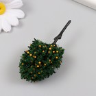 Искусственное растение для творчества пластик "Персиковое дерево" 8 см (комплект 4 шт) - фото 25340091