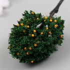 Искусственное растение для творчества пластик "Персиковое дерево" 8 см (комплект 4 шт) - фото 25340092