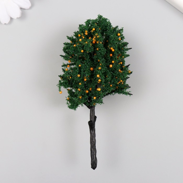 Искусственное растение для творчества пластик "Персиковое дерево" 12 см - Фото 1