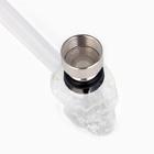 Трубка курительная «Череп» 13×2×4.5 см - Фото 3