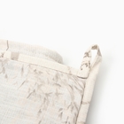 Кухонный набор «Этель» Flower herbarium: варежка 20×27 см, прихватка 19×19 см, 100% хлопок, 250 г/м² - Фото 4