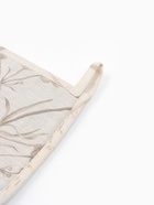 Кухонный набор «Этель» Flower herbarium: варежка 20×27 см, прихватка 19×19 см, 100% хлопок, 250 г/м² - Фото 7