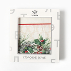 Скатерть новогодняя «Этель» Christmas wreath, 150×110 см ±3 см с ВГМО, 100% хлопок, саржа 190 г/м² - Фото 10