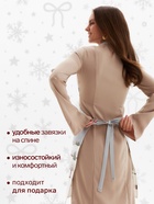 Фартук новогодний «Этель» Let it snow, 60×70 см, 100% хлопок, саржа 190 г/м² - Фото 3