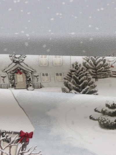 Фартук Этель Let it snow, 60×70 см, 100% хлопок, саржа 190 г/м²