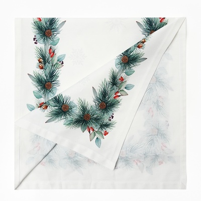 Дорожка новогодняя на стол «Этель» New Years treat 40×149 см, 100% хлопок, саржа 190 г/м²