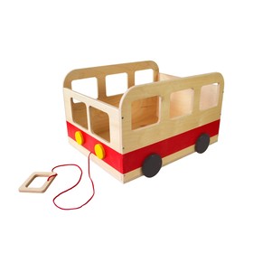 Конструктор  деревянный "Автобус для игрушек"                               IH0011