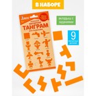 Логическая магнитная головоломка «Танграм. Квадрат» 10688427 - фото 852640