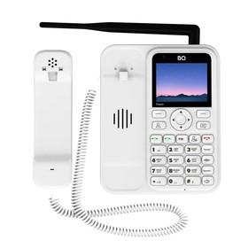 Телефон BQ-2839 Point White (стационарный GSM)