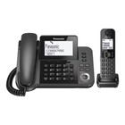 Телефон Panasonic KX-TGF320 RUM АОН а/отв + DECT трубка - фото 51627677