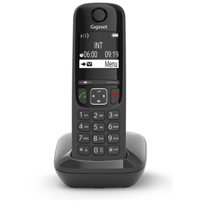 Телефон Siemens Gigaset AS690 Black  DECT - фото 51627682