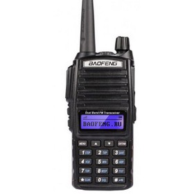 Рация Baofeng UV-82 двухдиапазонная UHF и VHF 8W, 2800мАч, (400-520 +136-174 MHz) (LPD+PMR)   107186