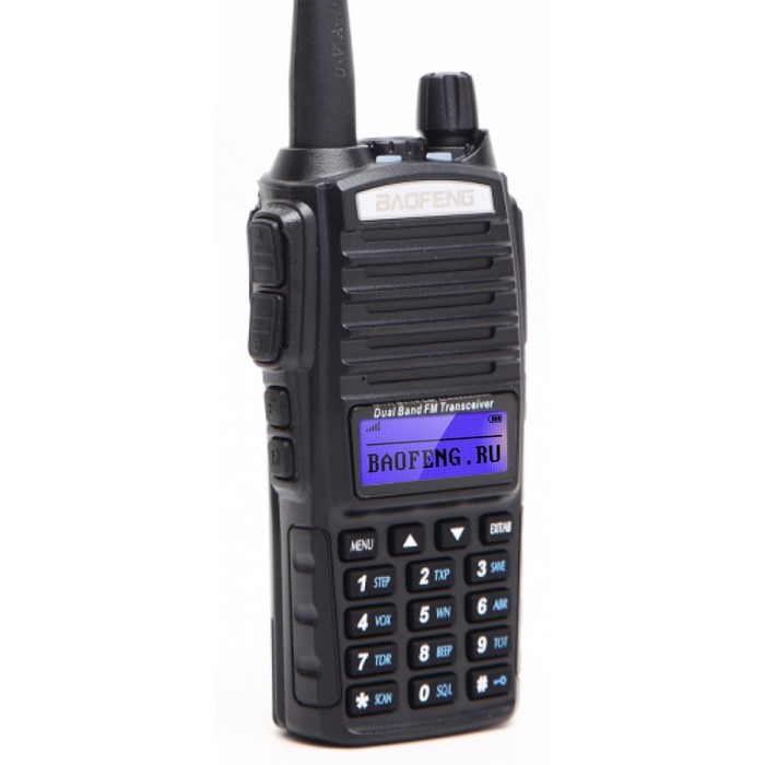 Рация Baofeng UV-82 двухдиапазонная UHF и VHF 8W, 2800мАч, (400-520 +136-174 MHz) (LPD+PMR)   107186 - фото 51627691