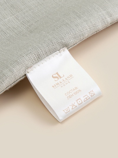 Халат домашний женский SL Linen Home, размер 46 (L), светло-зелёный